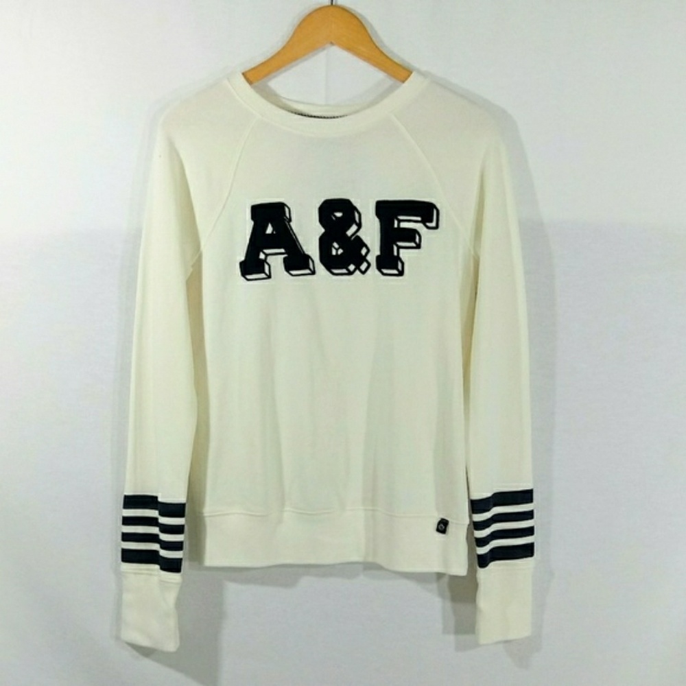 Abercrombie & Fitch White Sweater